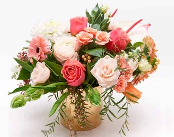 Bouquet de Rosas Gerberas y Anthurios | PORTOFINO