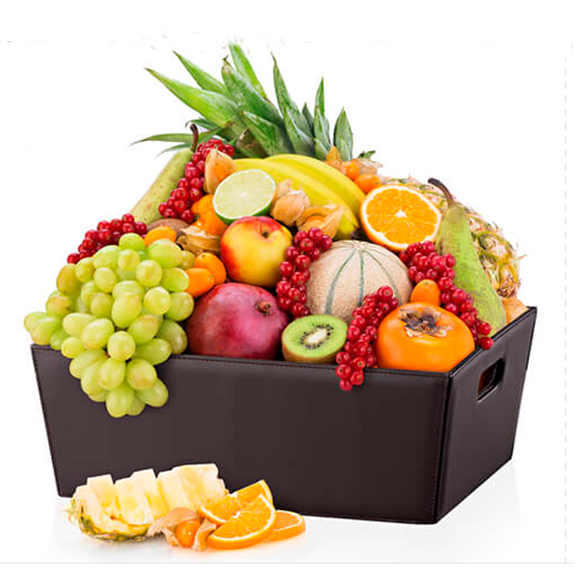 Canasto con deliciosas frutas | JUICY