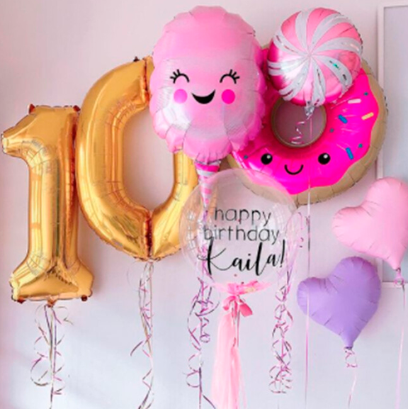 Composición personalizada de globos | FESTIVAL